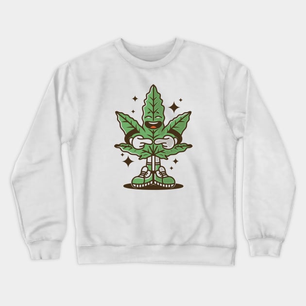 Shy Weed Crewneck Sweatshirt by adipra std